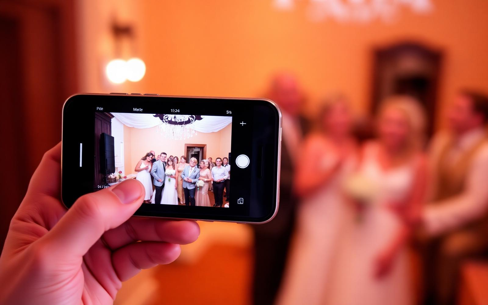 Kundenportal mit Galerie auf einem Smartphone